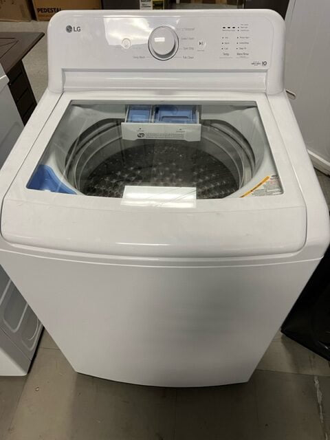 WT6105CW by LG - 4.1 cu. ft. Top Load Washer with 4-Way Agitator